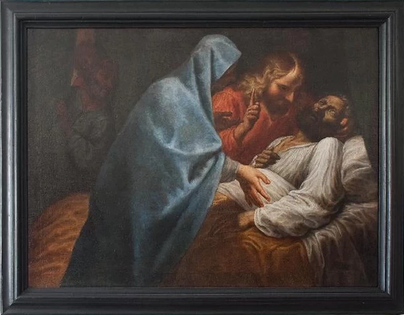 G. inizio sec. XVIII, Transito di S. Giuseppe